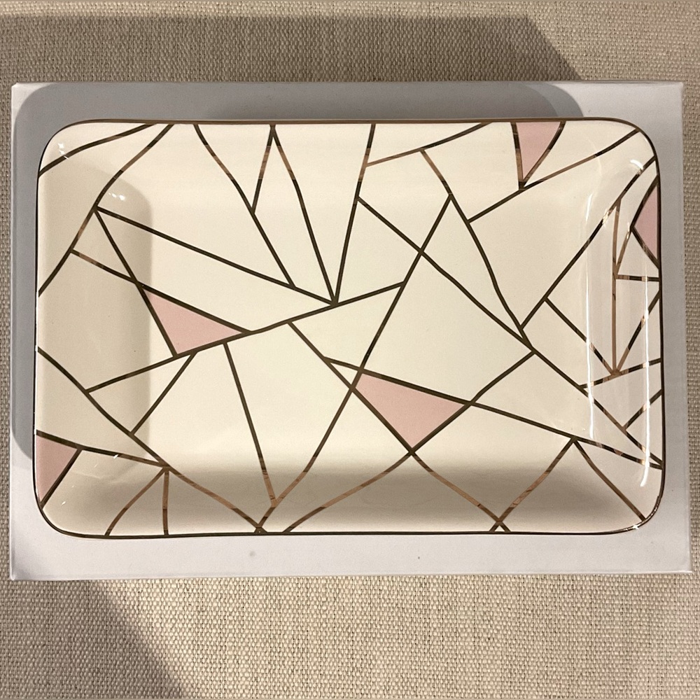 Summer & Rose Ceramic Tray